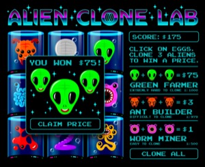 Alien Clone Lab Game
