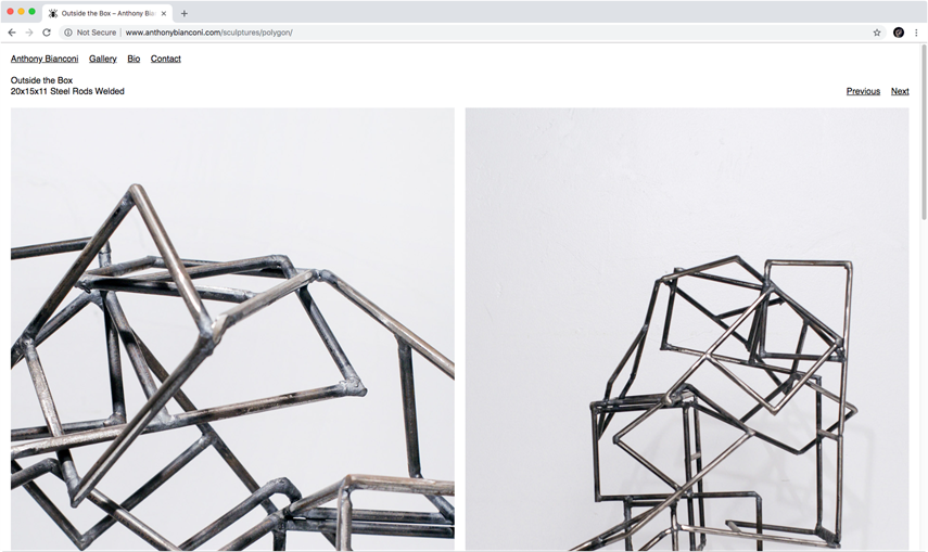 Anthony Bianconi Website