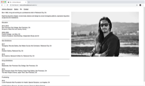 Anthony Bianconi Website