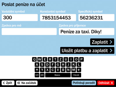 Ceska Sporitelna Ui Design