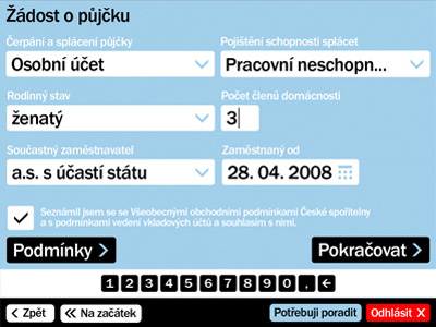 Ceska Sporitelna Ui Design