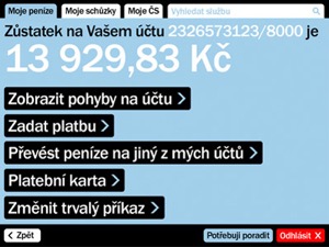 Ceska Sporitelna Ui Design