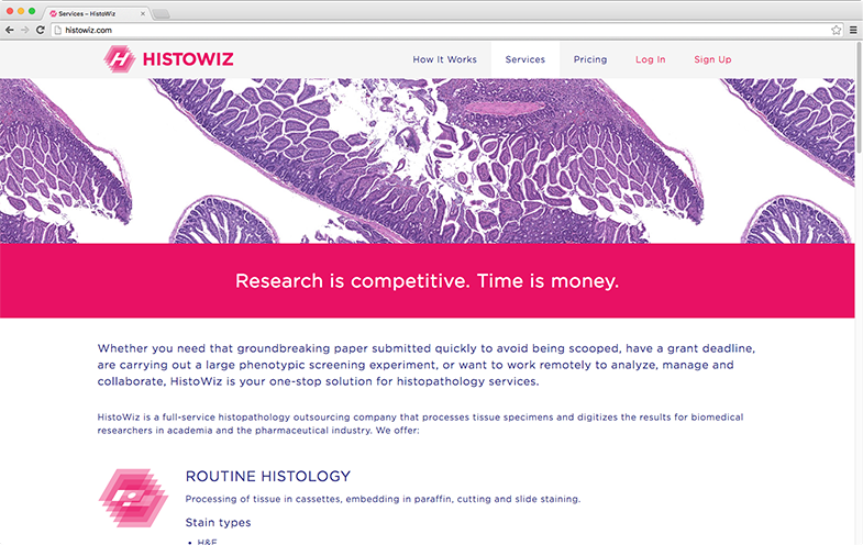 Histowiz Web