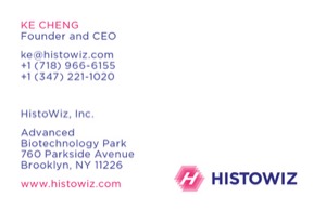Histowiz Business Cards