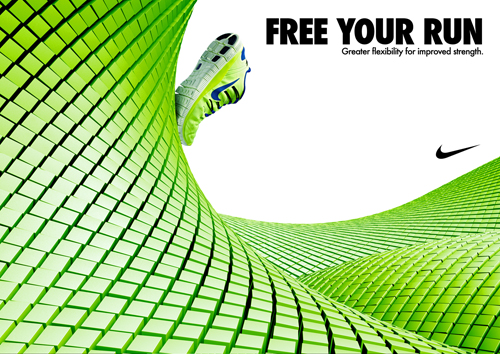 Nike Free Your Run Advertising