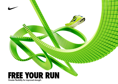 Nike Free Your Run Advertising