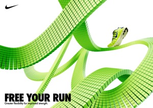 Nike Free Your Run Advertising