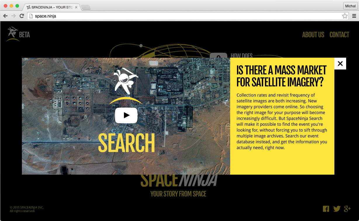 Space Ninja Web