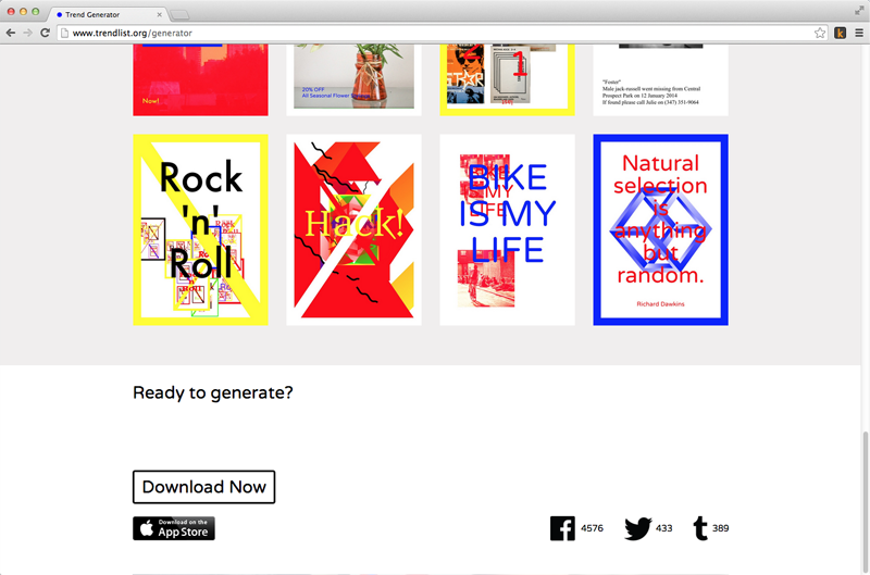 Trend Generator Web