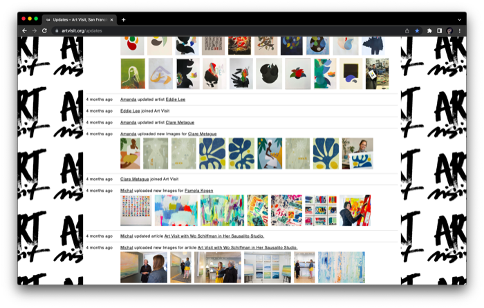 Artvisit Art Visit Website Design 15